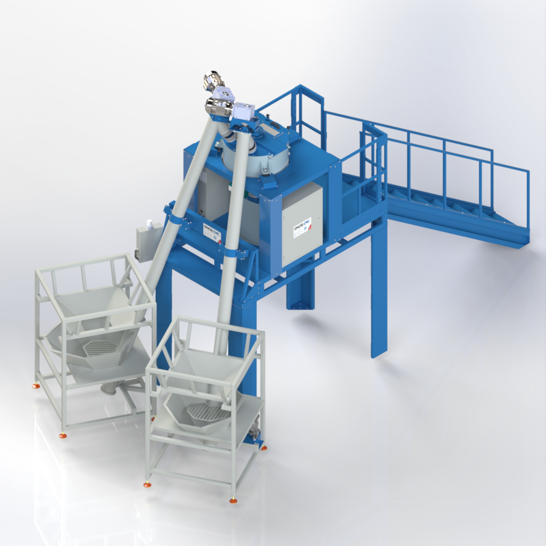 EPS XPS Automatic Mortar Mixing Machine With 2 Spiral