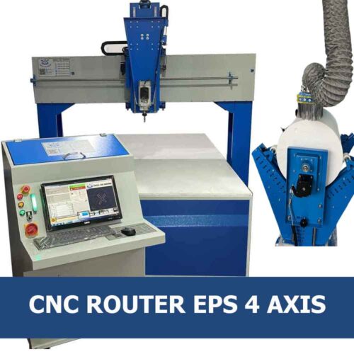 Router CNC cu 4 axe Machine (XYZC)